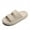 Khaki, variant on Pillow Slippers for Women and Men, Soft Summer Cloud Sandals, Non Slip Quick Drying Shower Slides, Cushioned Thick Sole, Comfort Indoor and Outdoor Shoes