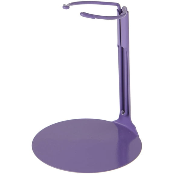 Kaiser 2090 Purple Adjustable Doll Stand, fits 6.5 to 11 inch Dolls or Action Figures, waist width adjusts from 1.375 to 1.75 inches, Pack of 12