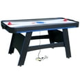 thumbnail image 5 of Multi Game Table with Air Hockey and Table Tennis Features, Stylish Black, White, and Blue Design 60"x30"x31.2" Perfect for Indoor Fun, Family Games, and Kids' Entertainment, 5 of 14