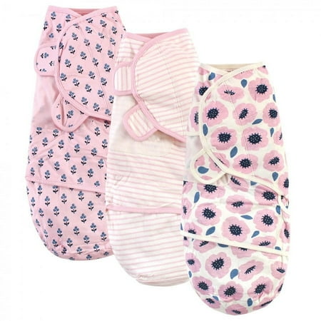 UPC: 0660168671315 | Touched by Nature Baby Girl Organic Cotton Swaddle Wraps  Blossoms  0-3 Months