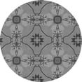 thumbnail image 1 of Ahgly Tapis d'Intérieur Lavable en Machine Carré Gris Carbone, 3 Pieds Carré, 1 of 7