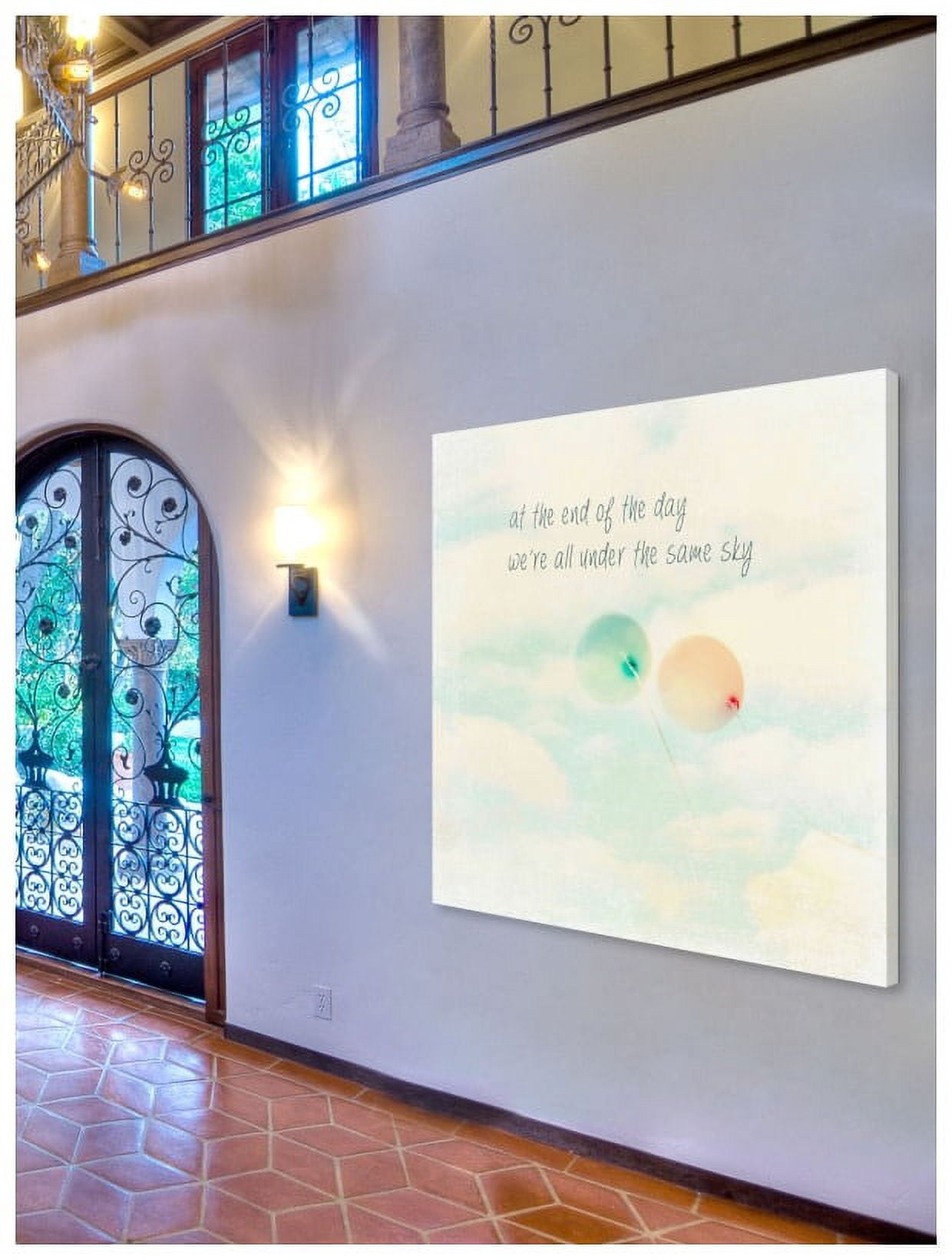 "At the End of the Day" Painting Print on Wrapped Canvas