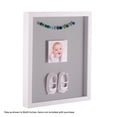 thumbnail image 2 of ArtToFrames 24x36 Inch Shadow Box Picture Frame, with a Satin White 1 Wide Shadowbox frame and TV Grey Mat Backing (4655), 2 of 7