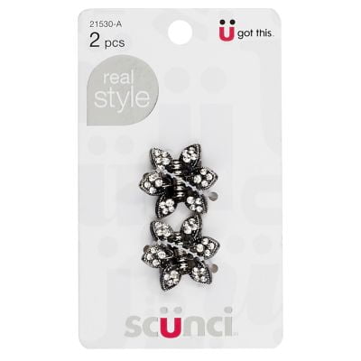 METAL JAW CLIPS 2.5 CM