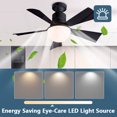 thumbnail image 3 of Lámpara Decorativa 30W La Fan Del Fanlight LED Techo Con Teledirigido para Sala Estar, 3 of 9