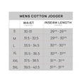 thumbnail image 4 of Real Essentials Men's 3-Pack Soft Knit Joggers Sleep Pants, Sizes S-3XL, Mens Pajamas, 4 of 4