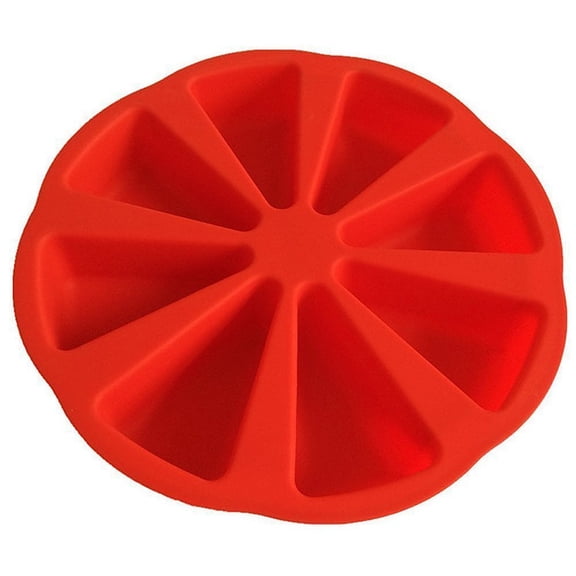 Dusknt Silicone Mold Round 8 Points Scones Diy Cake Model Baking Mold Red, Home & Garden,Cake Mouldsilicone Bakeware Baking Food Mold 8 Points Scone Cake Home Used In Microwave