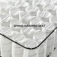 thumbnail image 6 of Large Swivel Chair, Upholstered Armchair, Modern Chair, Skin-friendly Gradient Color linen fabric, Comfortable to Sit. Suitable for Reception Living Room, 6 of 10