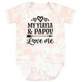 thumbnail image 3 of Inktastic Yiayia and Papou Love Me Granddaughter Girls Baby Bodysuit, 3 of 5