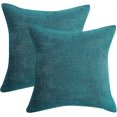 thumbnail image 2 of Fundas de almohada de 18.0 x 18.0 in, juego de 2 fundas de almohada decorativas, funda de cojín cuadrada para sofá, sala de estar, casa de campo, decoración del hogar, 2 of 5