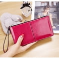thumbnail image 1 of Cartera larga para mujer, cartera con cremallera para mujer, versión coreana, bolso de mano de gran capacidad, 1 of 4