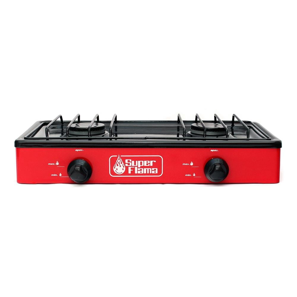 Estufa de Mesa Super Flama 20 Pulgadas Roja