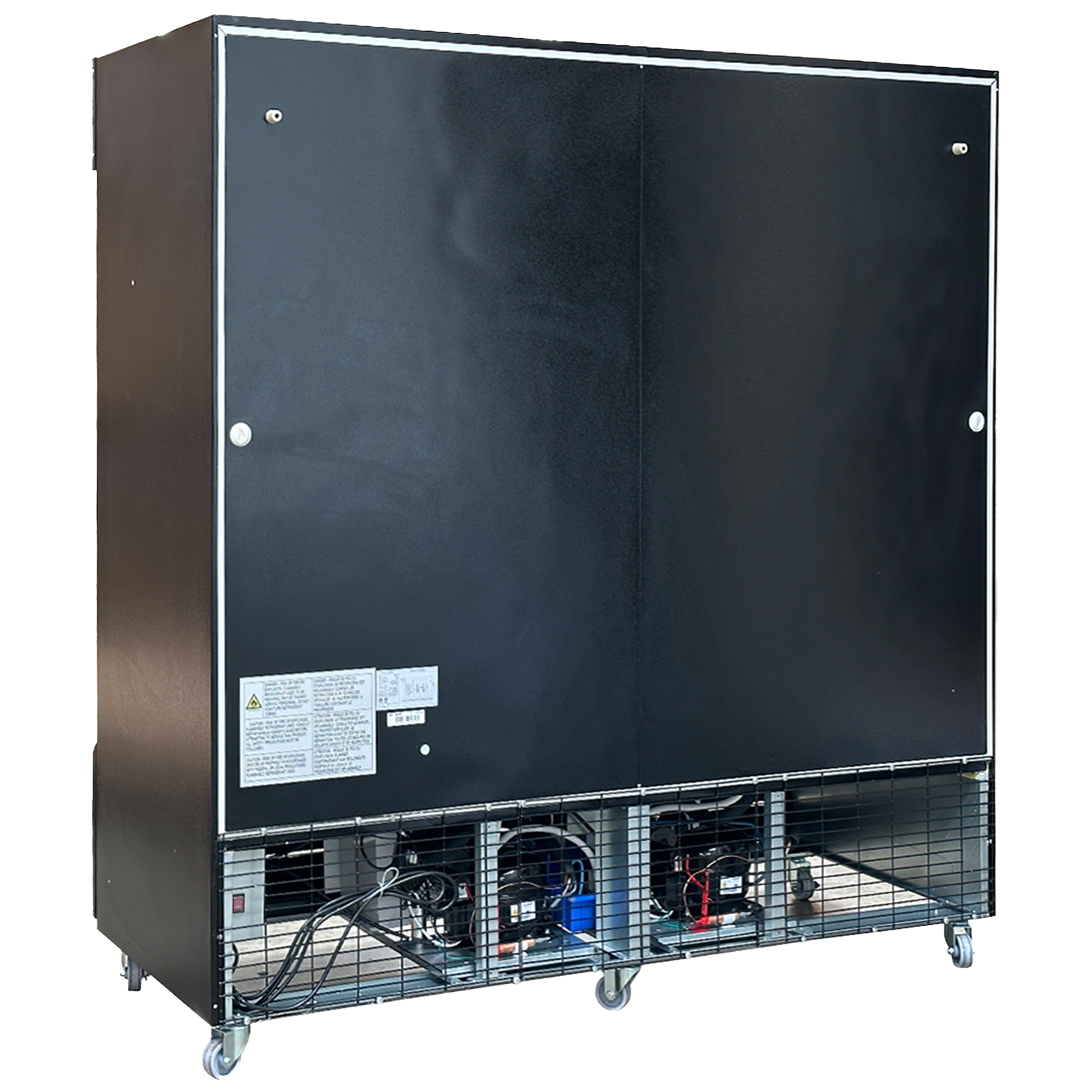 78 in. 3-Glass Door Merchandiser Cooler 59 Cu.Ft. Commercial Refrigerator, Beverage Display, Auto Defrost NSF ETL