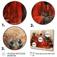 thumbnail image 3 of Designart "Kabuki Theatre Japon wall art IV" Japanese Canvas Wall Art, 3 of 5