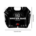 thumbnail image 3 of Contenedor De Agua La bolsa de agua 8L espesa el cubo plegable BPA libera el negro de la categoría alimenticia Likrtyny  Para estrenar, 3 of 4