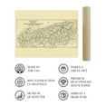thumbnail image 4 of HISTORIX 1934 Great Smoky Mountains National Park Vintage Map Poster Wall Art Print, 24 x 36 Inch, 4 of 8