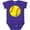 Purple, variant on Inktastic Personalized Softball Boys or Girls Baby Bodysuit