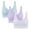Light blue, variant on 🌈 Vmvidoty Light blue XXXL T Shirt Bras for Women | Optimal Support | 3-Pack Seamless Bralettes