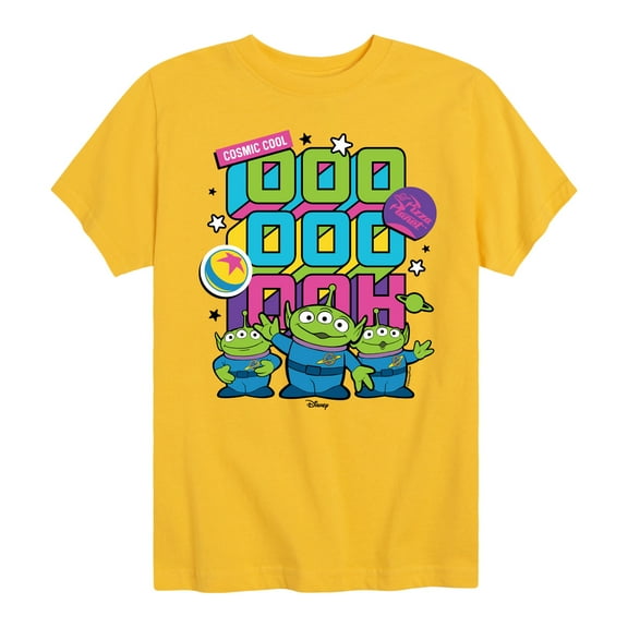 Toy Story 4 - Aliens Ooo Stacked - Toddler & Youth Short Sleeve Graphic T-Shirt