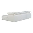 thumbnail image 4 of Moe's Home Collection Terra Condo Lounge Modular Sectional Livesmart Fabric Light Grey, 4 of 4