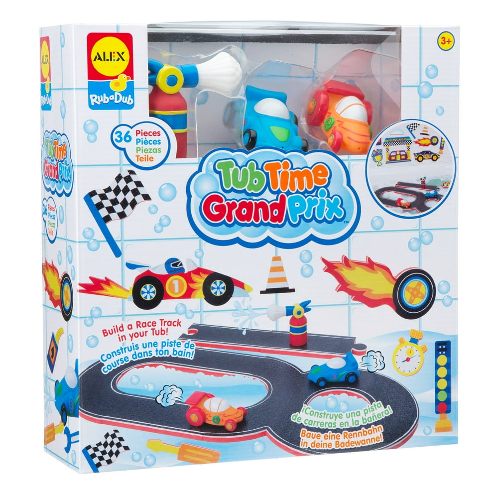 ALEX Toys Rub a Dub Tub Time Grand Prix