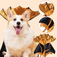 thumbnail image 5 of Halloween Pet Dog Cape Costume Adjustable Halloween Party Pet Clothing Cosplay Outfit Cute Role Play Accessory Festival Decoration Wear Use Set Item Accessory, 5 of 6