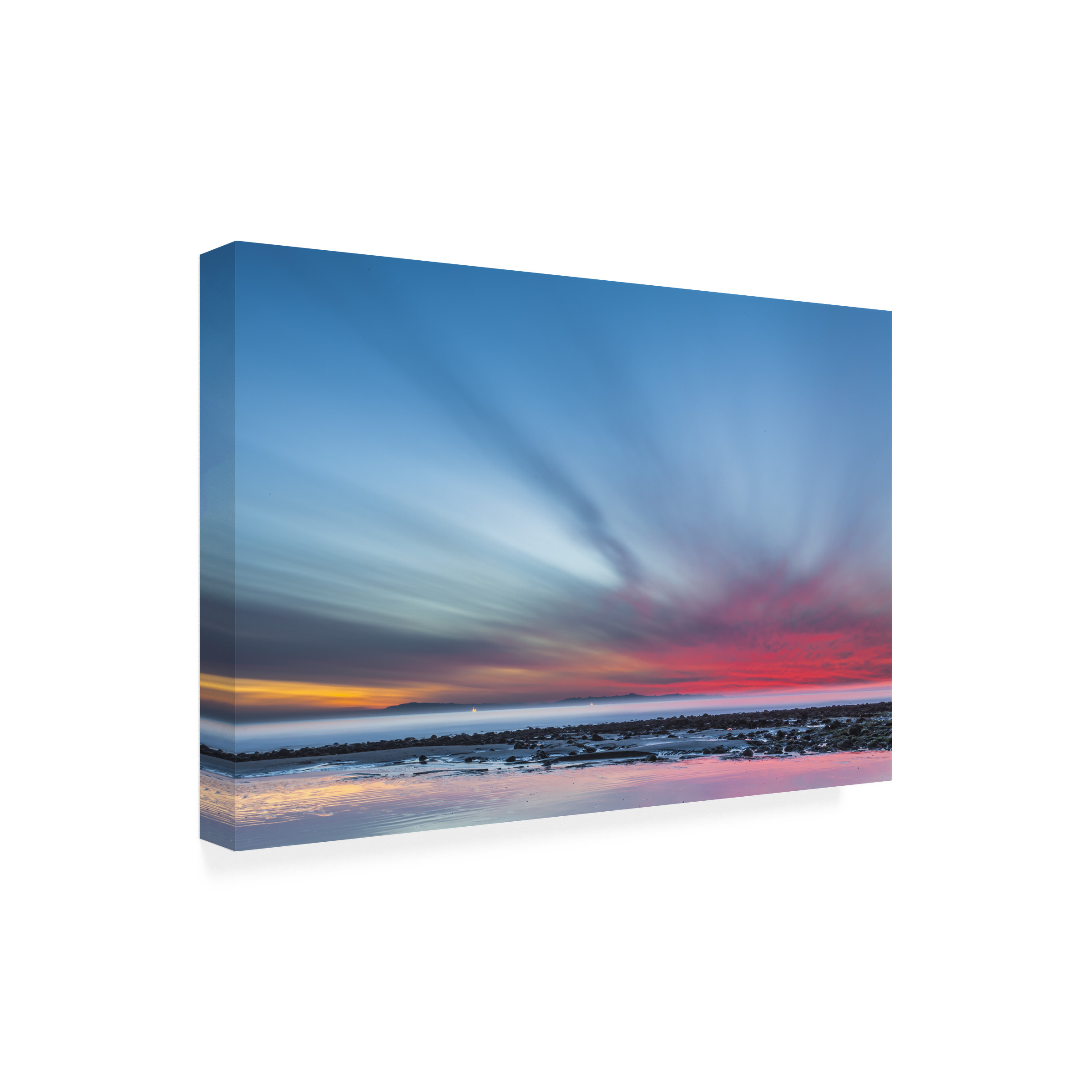 Chris Moyer 'Last Light' Canvas Art