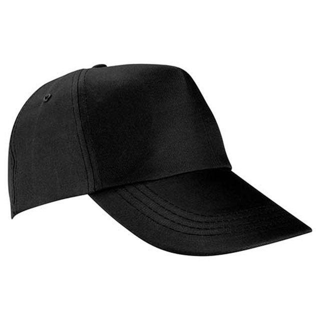 Gorra de algodón cinco gajos y broche velcro - Beziers naranja Unitalla