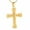 Gold, variant on Rope Winding Cross Cremation Ashes Urn Pendant Necklace Memorial Keepsake Jewelry Lord’s Prayer Cross Ashes Necklaces