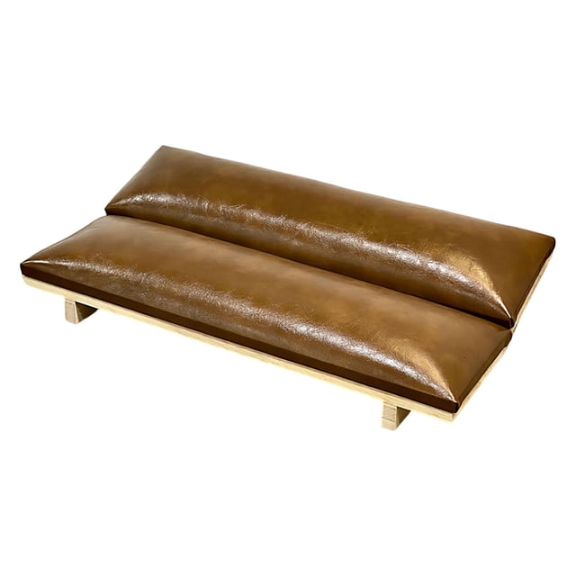 Zentra Arm Rest for Nails Tech Hand Rest Pillow Practical PU Leather Ergonomic Portable Dark Brown