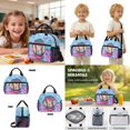 thumbnail image 5 of Xoenoiee Baseball Ice Cream Print Backpack with Lunch Box Pencil Case Water Bottle Sleeve Set for Kids Drip Design Elementary Preschool School Bookbag 4-in-1 Student Back Pack Satchel Travel Daypack, 5 of 7