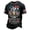 Blue, variant on Never Forget 9/11 25th Anniversary Men's T-Shirt - Vintage Style Memorial Graphic Tee with Crew Neck for Everyday Commemorative Wear Black L