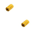 thumbnail image 1 of VONKY 4 Pieces Decorative Tire Caps Convenient Firm Tires Valve Cover Tire Plug Covers Modifying Accessory with Bright Color Golden 2Set, 1 of 6