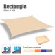 thumbnail image 1 of Toldo impermeable de protección solar para exteriores, sombrilla de vela para acampar, tela grande para dosel, jardín, Patio, 40% de descuento, 1 of 5