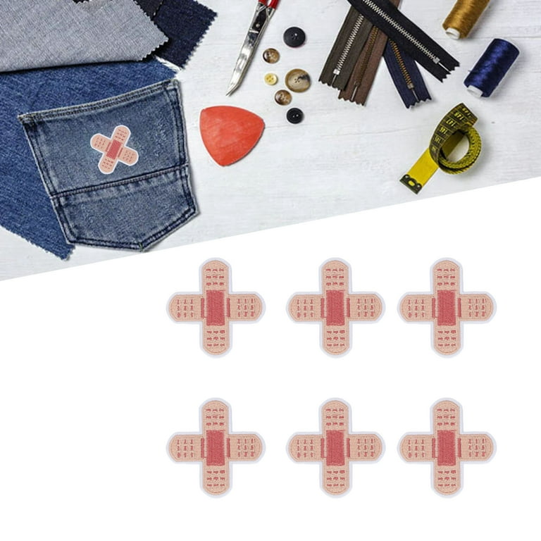 Band Aid Patches Iron On, 6Pcs Iron On Patches For Hats 