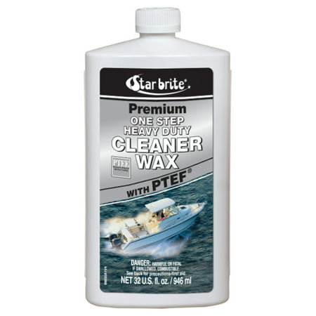 Star brite 089632P Premium Cleaner Wax with PTEF, 32 (Best Waterproof Boot Wax)