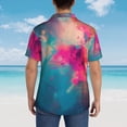 thumbnail image 3 of Lsque Colorful Lightbulb Abstract pattern Hawaiian Shirt for Men, Unisex Summer Beach Casual Short Sleeve Button Down Shirts-XX-Large, 3 of 9