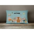 thumbnail image 4 of Dogue de Bourdeaux Sweet Home Canvas Fabric Decorative Pillow, 4 of 4