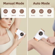 Laser Hair Removal for Women & Men, 999999 Flashes Painless IPL Hair Remover, Hair Removal Device for Armpits Legs Arms Bikini Line, White