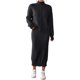 thumbnail image 2 of Conjunto de Dos Piezas para Mujer: Suéter y Falda de Punto Top de Punto y Falda Ajustada Negro XL, 2 of 8
