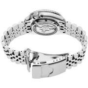 Seiko 5 SSK021 Men Sports GMT Mechanical Automatic Stainless Silver Tone