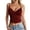 Red, variant on Women's Lace Camisole Tank Top Pure Color Sleeveless Strap For Daily Wear Versatile Outfits Drinking Tops for Women Big And Tall Top Compression Silk Top