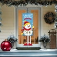 thumbnail image 6 of Meggemo Christmas Hanging Cloth Banner Party Decor Creative Cartoon Printed Backdrop Reusable Multicolor Winter Holiday Decor for Indoor Outdoor Home, 6 of 6