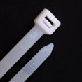 thumbnail image 1 of White 1000pcs 3x200 Self-locking Plastic Fixing Ring Nylon Wire Cable Zip Ties Fasten Loop, 1 of 6