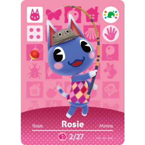 Nintendo Animal Crossing Promo amiibo Card - Rosie - Walmart.com - Walmart.com