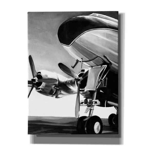 Epic Graffiti 'Aviation Icon II' by Ethan Harper, Giclee Canvas Wall Art, 40"x54"