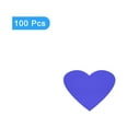 thumbnail image 3 of Acrílico Espejo Pared Pegatinas 100uds Auto Adhesivo Removible Corazón Pared Calcomanías para Hogar Sala Habitación Dormitorio Oficina DIY Decoración (22,5x20mm Azul), 3 of 6