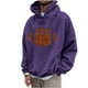 thumbnail image 2 of Sudadera con capucha para hombre, estilo casual, con cuello redondo, estampado, manga larga, blusa de poliéster, 2 of 6