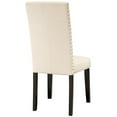 thumbnail image 6 of Modway Parcel Upholstered Fabric Dining Side Chair in Beige, 6 of 7