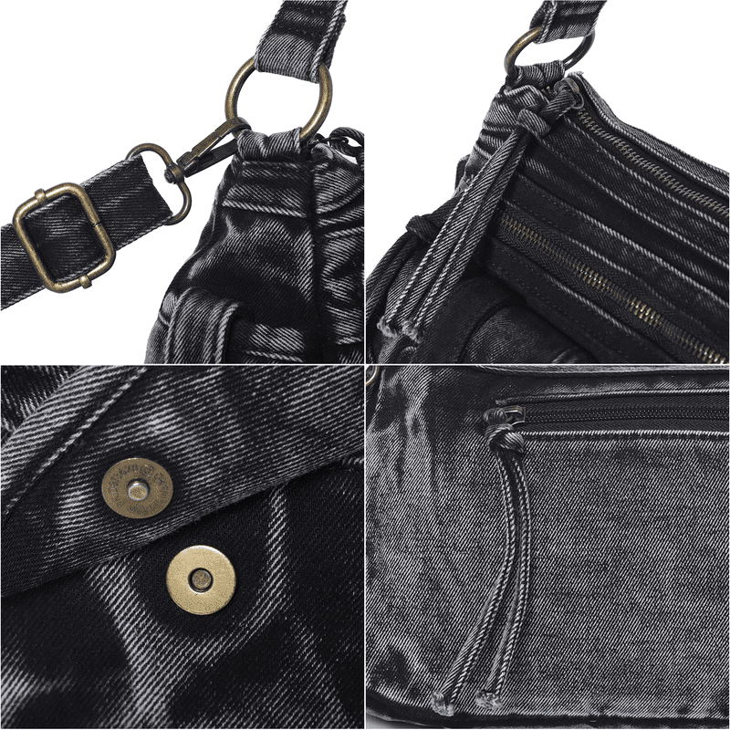 Angel Kiss Hobo Purses for Women Crossbody Shoulder Bag Ladies Multi Pocket Handbags Satchel Purse for Womens